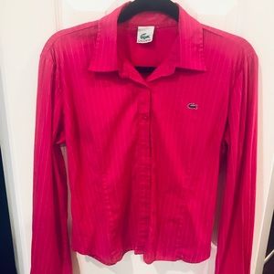 Lacoste Tops - Lacoste Long-sleeve button down.great condition Lacoste Tops - Lacoste Long-sleeve button down.great condition